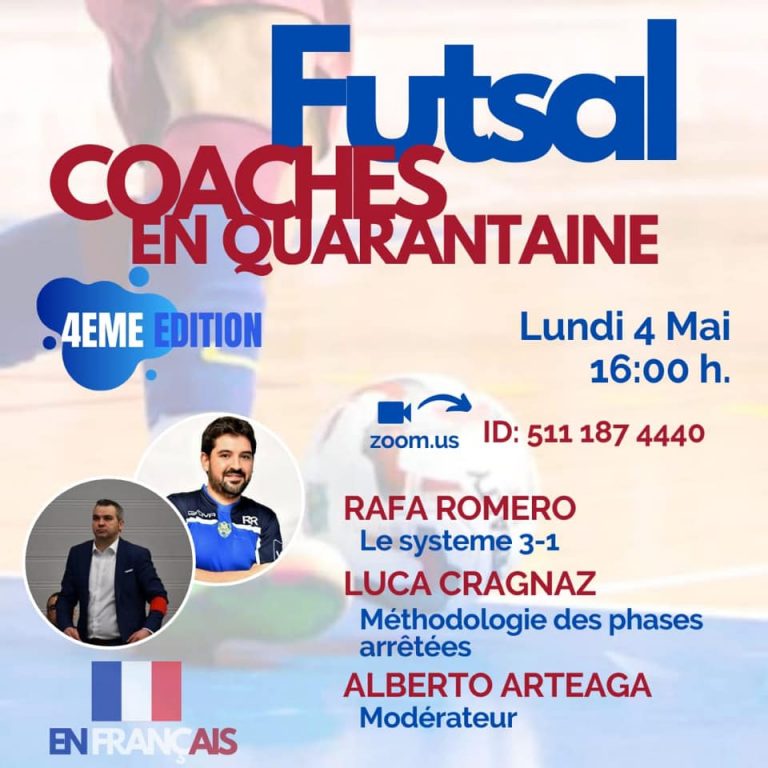 COACHES EN QUARANTAINE. 4EME ÉDITION. LA VIDÉO